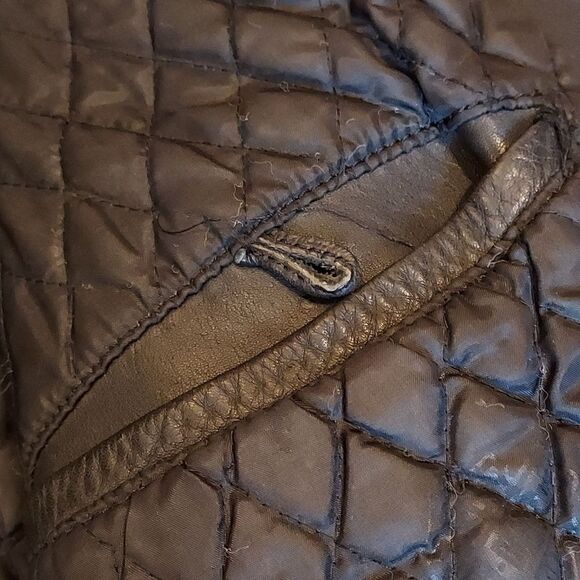 Harley Davidson Vintage Black Leather Motorcycle Jacket - Picture 10 of 14